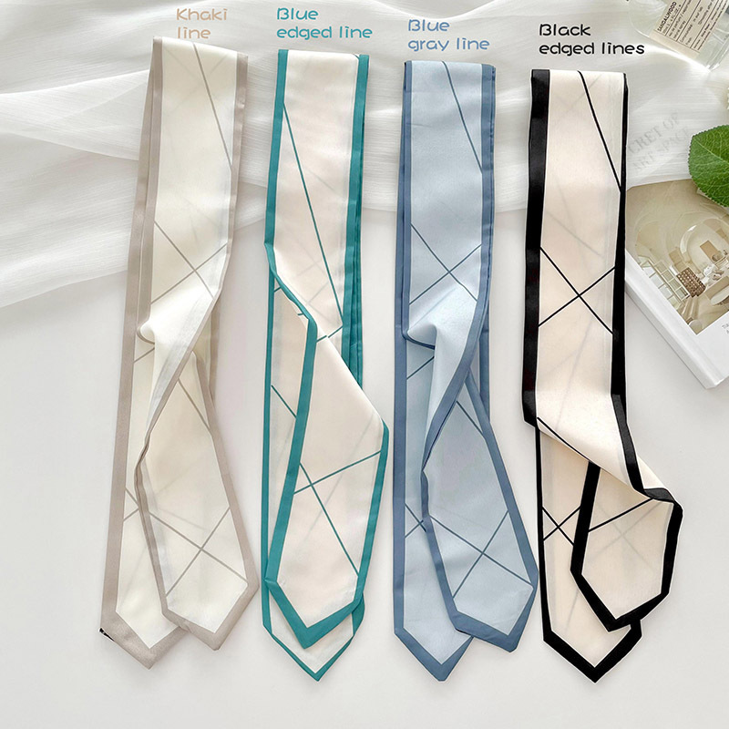 Versatile silk scarf thin long - Ethnic Fashion Design 评论和价格
