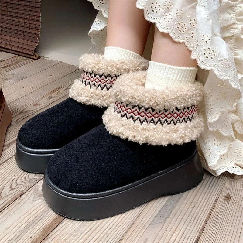 Women Warm Snow Boots 2026 New - New Ethnic Fashion 评论和价格